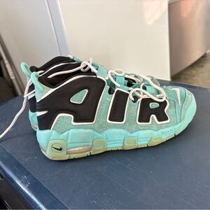 Nike teal and Black Air Sneakers High-Top